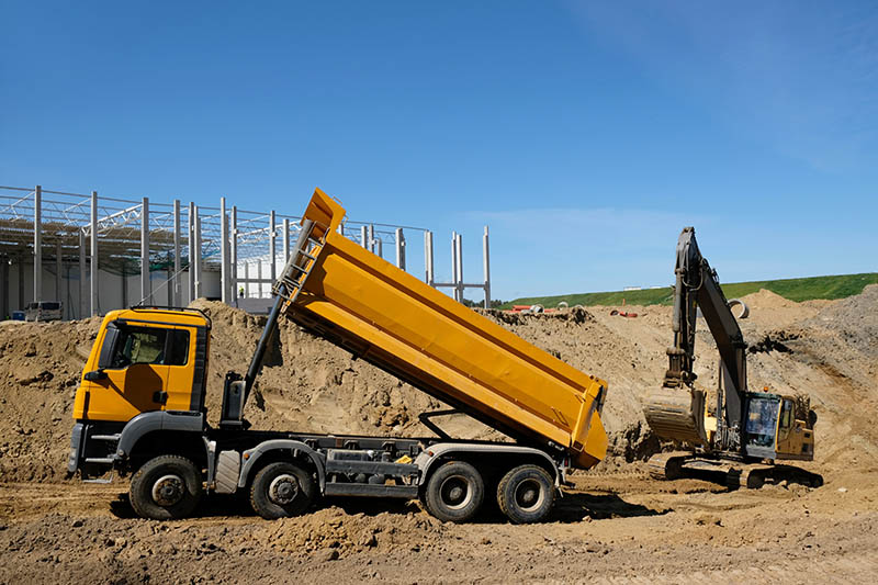Location de camion dompeur Rive-Nord